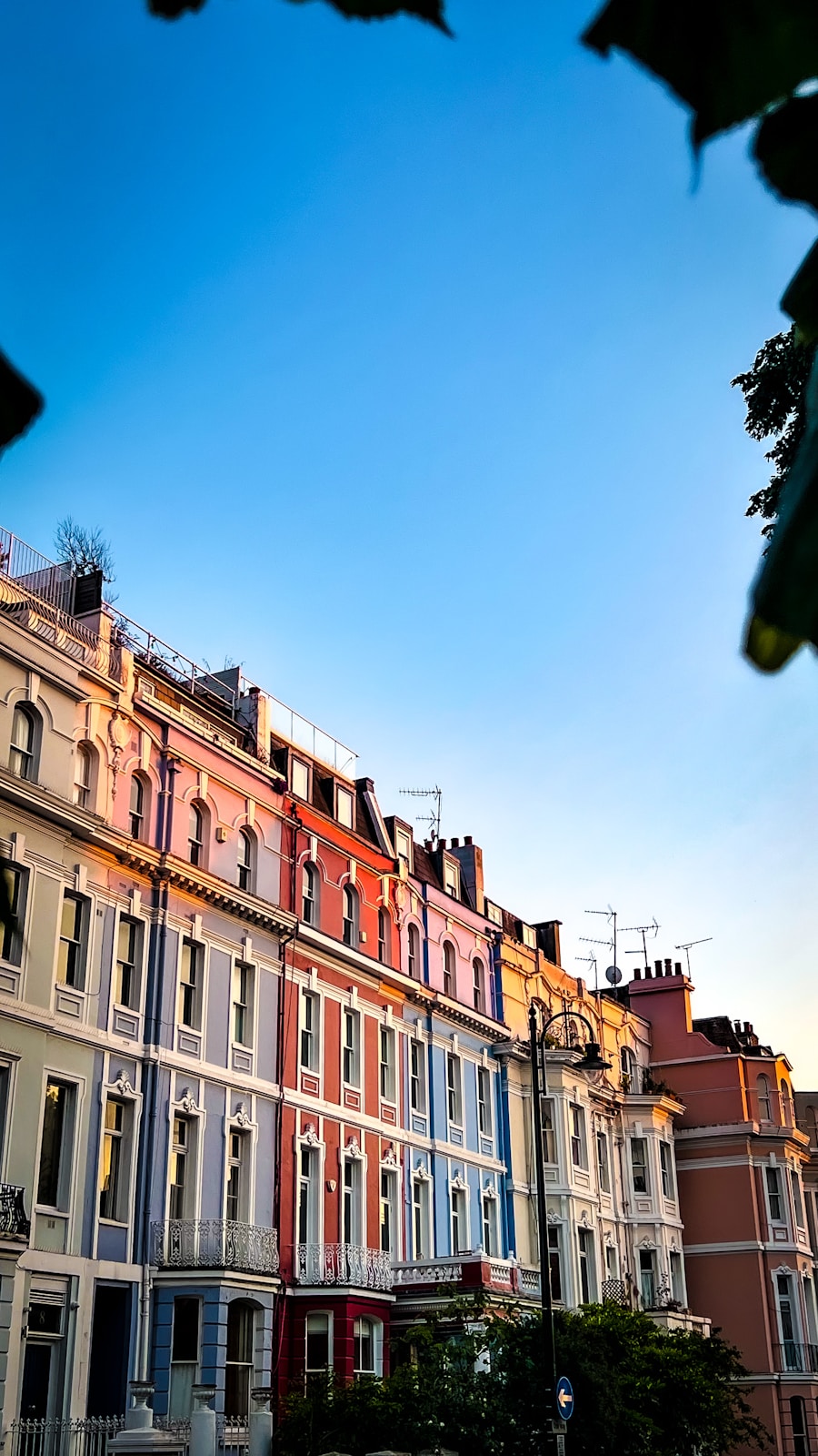 Elegant London townhouses