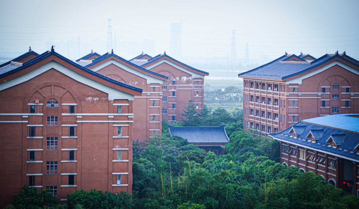 Chinese university campus